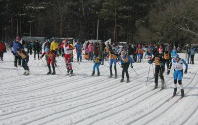 Рязанские лыжники провели гонку закрытия сезона